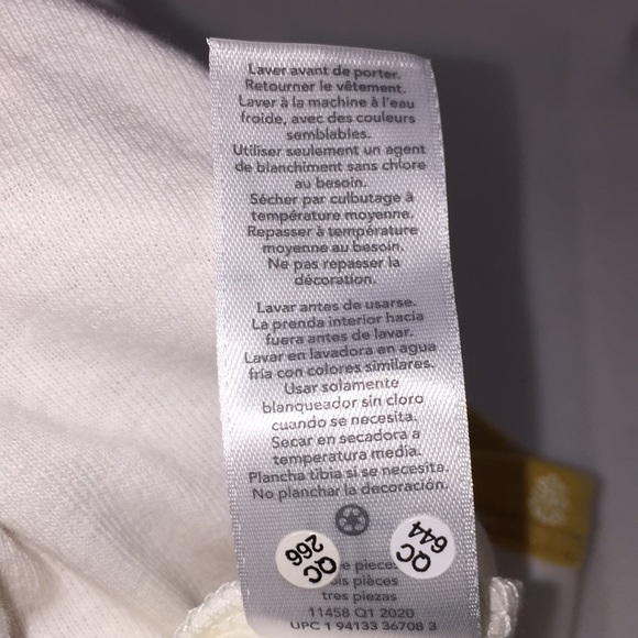 Carter’s Baby Infant Girls Newborn Diaper Shirt New with Tags NB - Picture 8 of 11